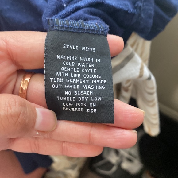 purple mesh top xs size and blue S top - Picture 6 of 6